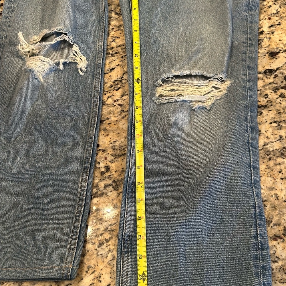 Distressed Blue Jeans - Picture 4 of 4
